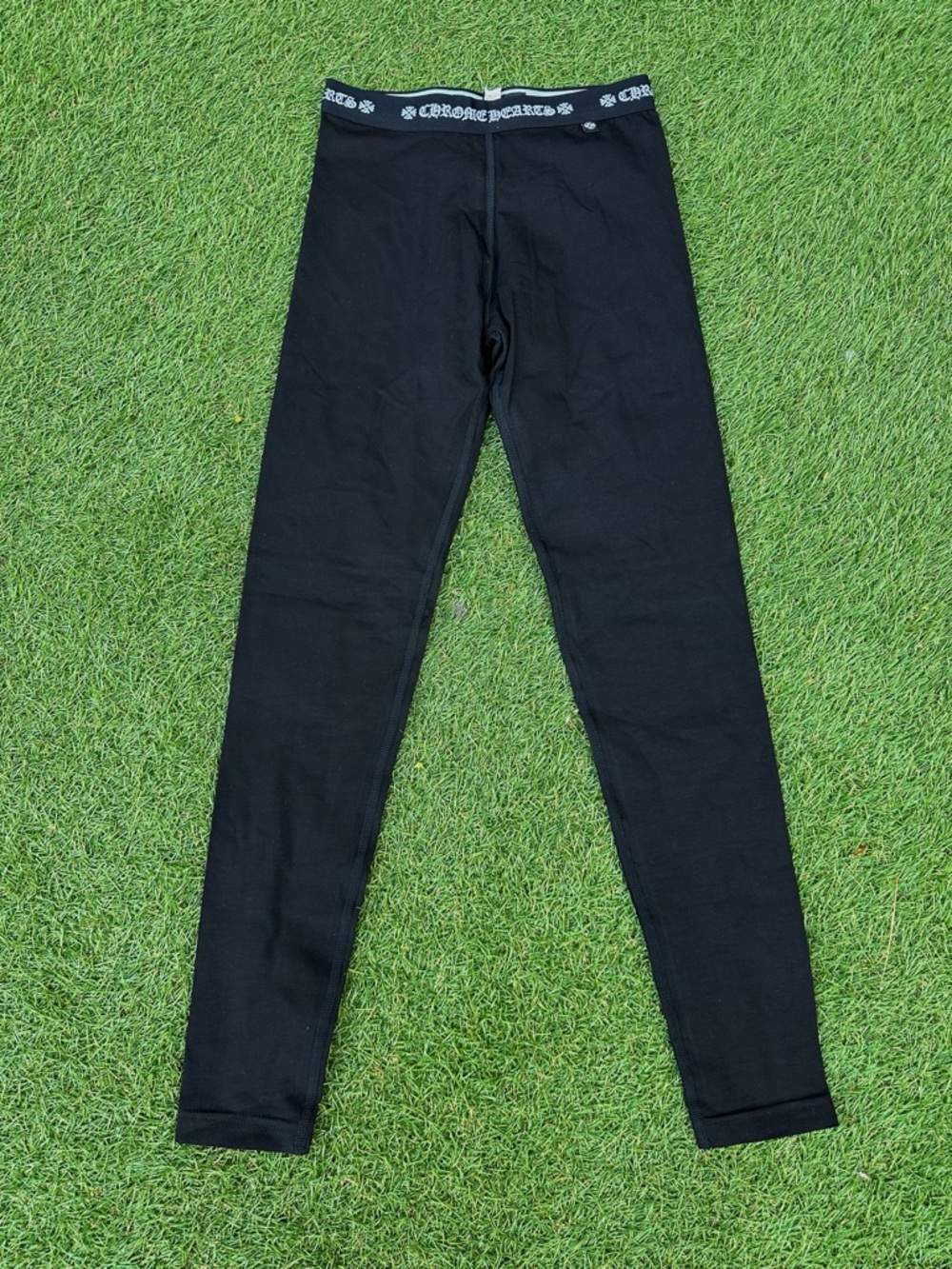 Chrome Hearts Horseshoe Logo Leggings “Black”
